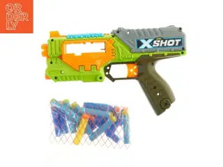 X-Shot legetøjspistol med skumprojektiler fra Zuru (str. 28x17 cm)