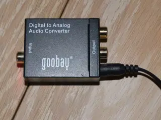 Digital til analog audio converter
