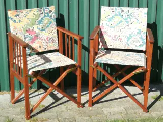 2 smukke instruktørstole
