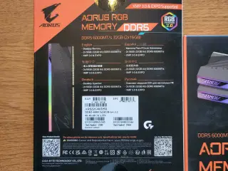 Gigabyte Aorus Ram 6000MHz RGB DDR5 4x16GB