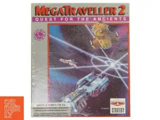 MegaTraveller 2 Computerspil fra Megatraveller (str. 24x21 cm)