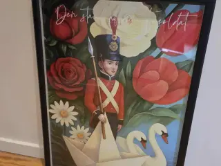 H. C. Andersen Plakat i Ramme