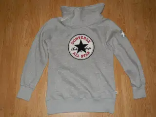 Grå Converse All Star Logo Sweatshirt str. L