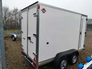 Stema Cargo 305x157x184 2 akslet 2000 kg side/bag døre