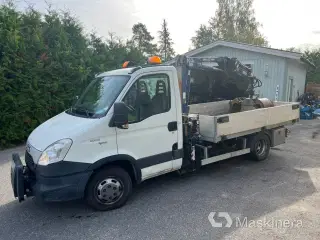 Kranbil med tipp Iveco 40C14G