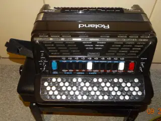 Harmonika 5 radet Accordion RolandFR-35