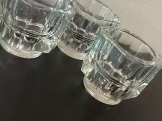 Lysestager i Mundblæst italiensk glas 