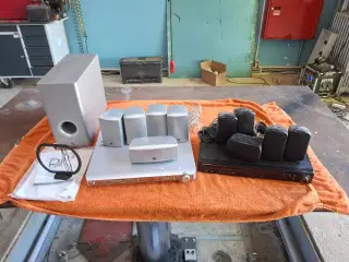 surround sound, stereoanlæg, samlet pris