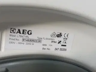 Vaskemaskine AEG