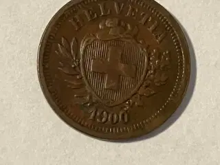 1 Rappen Switzerland 1900