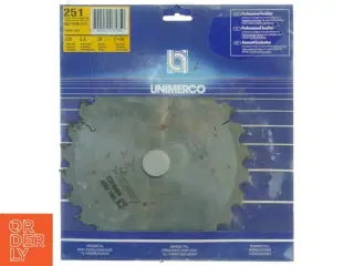 UNIMERCO savklinge fra UNIMERCO (str. 26 cm)