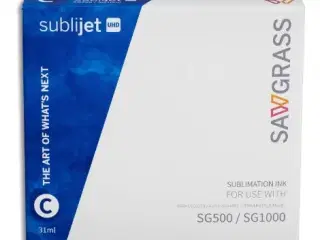 Sawgrass sublimations blæk - Cyan - 31ml