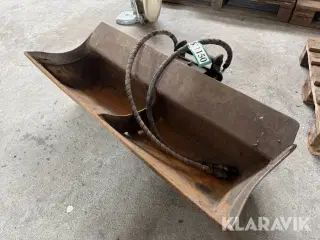 Hydraulisk planerskovl