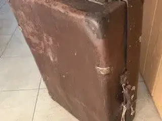Stor gammel rejsekuffert