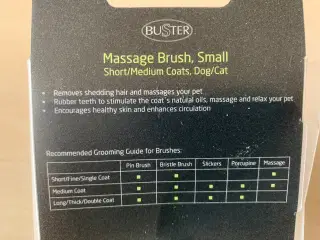 Massage børste krop- & pelspleje