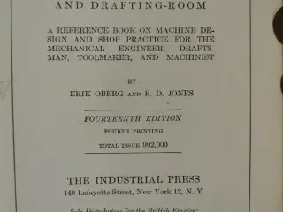 machinery's handbook for machine shop and drafting