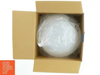 LED lampe med integreret solpanel (str. Ø 25 cm)