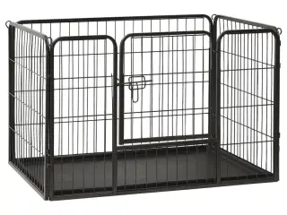 Hvalpegård 91,5x59x61 cm stål