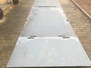 Køreplader KRAFTIGE KUN UDLEJNING