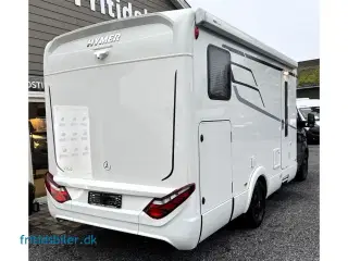 2024 - Hymer Tramp S585 170 Hk 9 Trins Aut. gear   Hymer Tramp S585 en helt igennem flot og pæn camper til den fede tur syd eller nord på