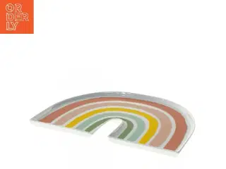 Regnbueformet dekorationspotteskål fra H&M Home (str. 26x19 cm)