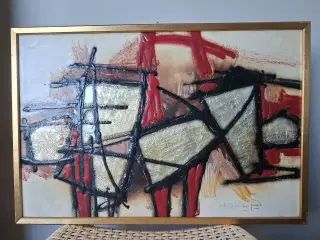 Knud Horup - Emalje på jernplade