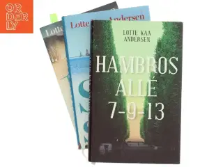 3 BIND TRILOGI Hambros Allé 7-9-13 af Lotte Kaa Andersen (Bog)