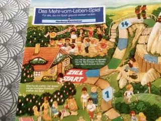 Brætspil på tysk Das Mehr-vom-Leben-Spiel