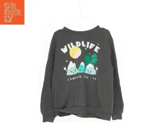 Sweatshirt med camping tema fra H&M (str. 140)