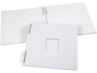 Scrapbog med spiral, 30,5x30,5 cm, 20 sider