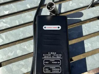 Oplader til Promovec elcykel 