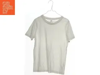 Hvid T-Shirt til børn fra H&M (str. 134)