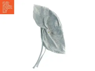 Grå børnehue med bindebånd fra Joha (str. Et til 2 år)