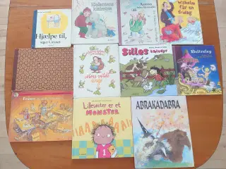 11stk børne billedbøger. Alle udgåede bibliobøger