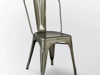 Tolix A Stol – Grå Metal