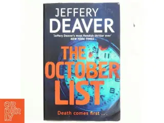 The October List af Jeffery Deaver (Bog)