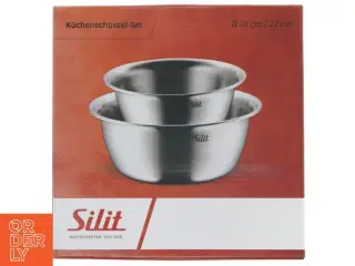 Nye Skåle af stål fra Silit (str. Ø 18 og 22 cm)