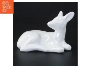 Porcelænsfigur af Rådyr (str. 14 x 9 cm)