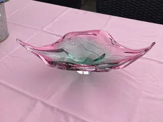 Stor glas skål
