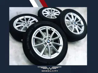 5x112 17" ET52 nav 66,6ø BMW sommersæt inkl.TPMS