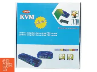 Kvm switch fra Sempre (str. 19 x 5 cm)