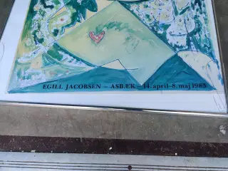 Plakat EGILL JACOBSEN 