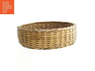 Rund kurv i naturlig flet (str. Ø 33 cm)