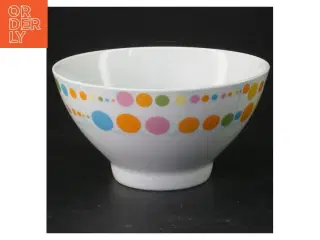 Farverig skål fra Trend (str. Ø 14 cm)