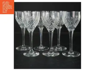 Klassiske vinglas (str. 17 cm. 6 styk)