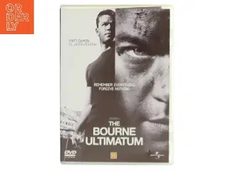 The Bourne Ultimatum med Matt Damon (DVD)
