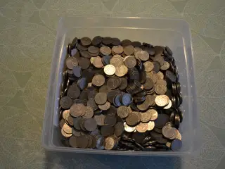 Gamle 10 ører sælges