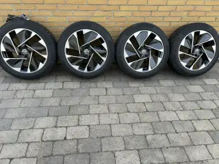 18"org. VW ID3 alufælge m vinterdæk