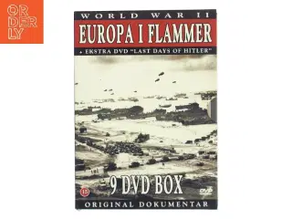 World War II Europa i Flammer DVD Boxset (DVD)