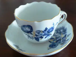 Meissen porcelæn Aqualinla - mokka kop